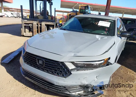 2024 Honda Accord Hybrid Sport-L из США, поврежденный, VIN 1HGCY2F76RA064929